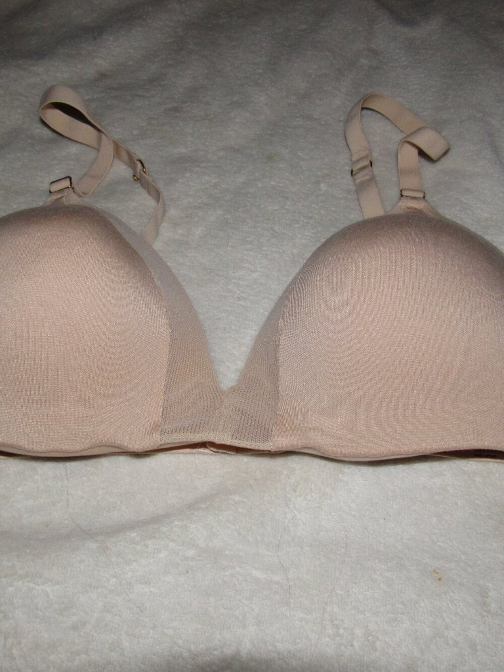 Lively Wireless Beige Bra Size 38D USED
